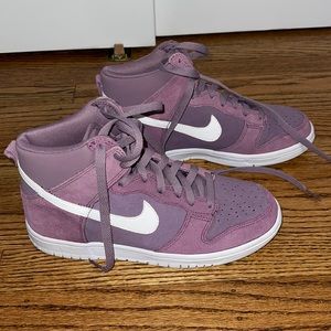 Nike high top sneakers.